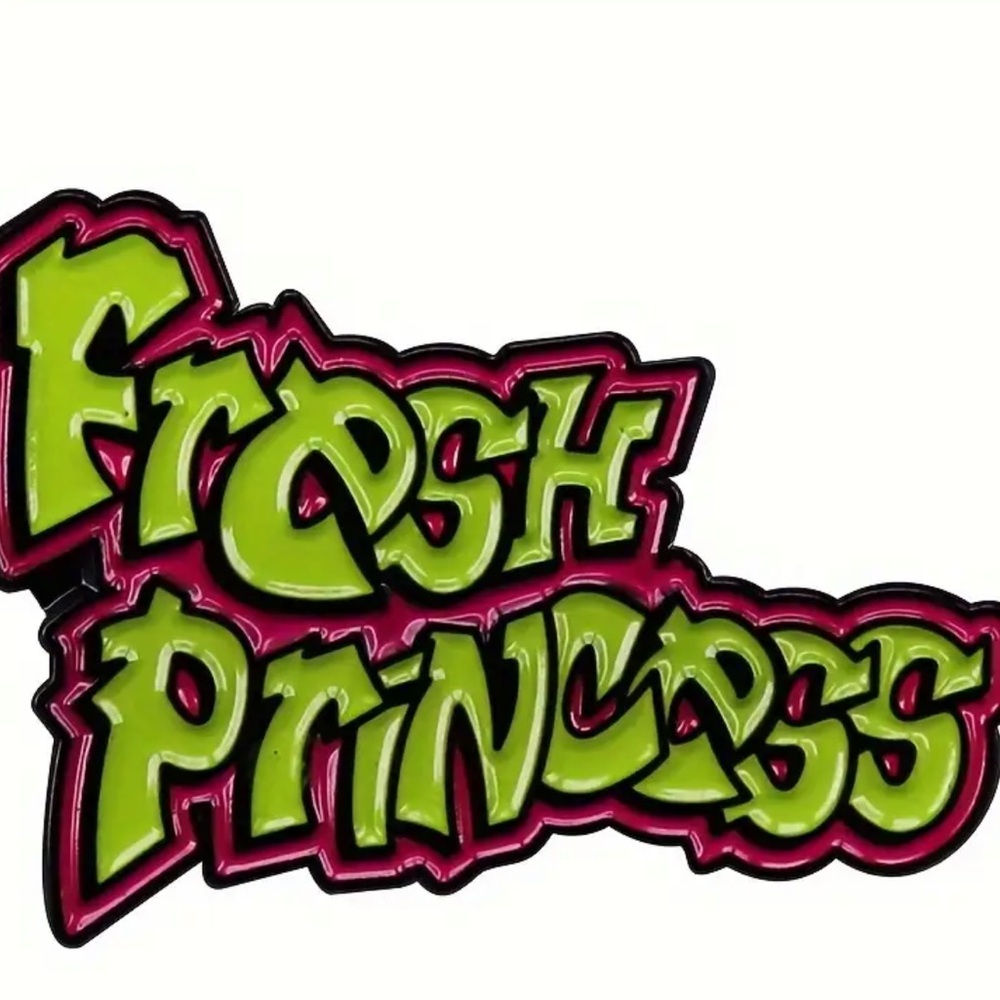 Fresh Prince of Bel-Air Inspired Enamel Pin, Fresh Princess Enamel Metal Pin